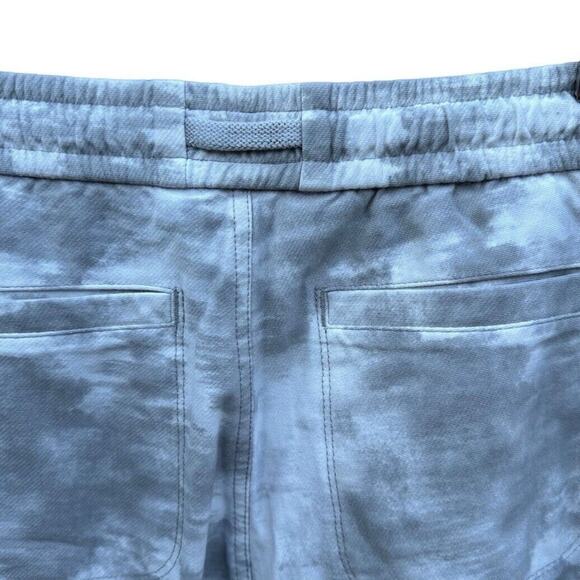 ATHLETA Farallon Printed Jogger Pant Size 4 White Gray - Picture 6 of 10
